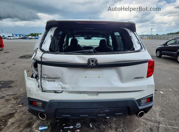 5FNYF8H57PB030057 2023 HONDA PASSPORT White Հետևի տեսք