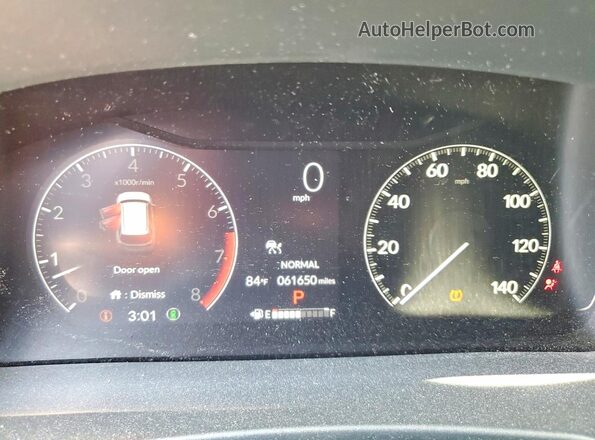 5FNYG1H6XPB039400 2023 HONDA PILOT Blue ხელსაწყოთა პანელის ხედი