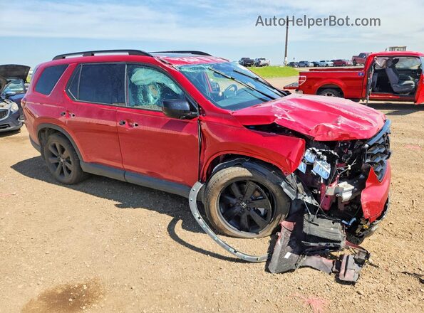 5FNYG1H97SB508929 2025 HONDA PILOT Red წინა მარჯვენა