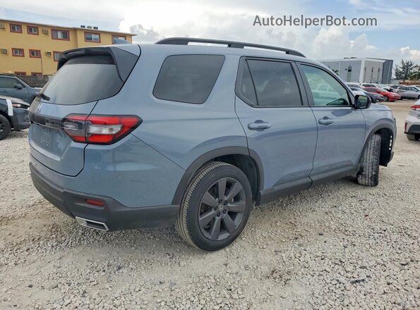 5FNYG2H36SB014126 2025 HONDA PILOT Синий Задняя правая четверть