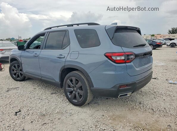 5FNYG2H36SB014126 2025 HONDA PILOT Синий Задняя левая четверть