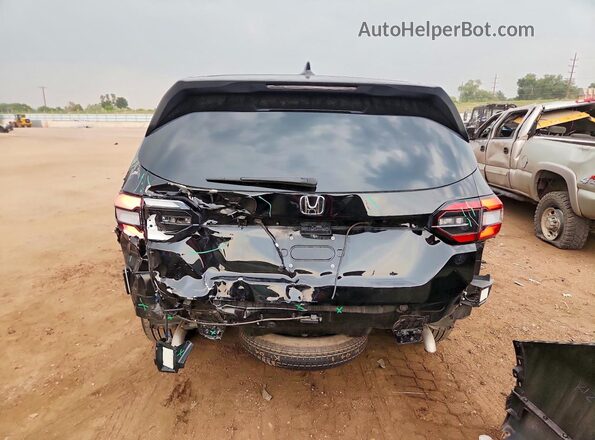5FNYG2H43SB024010 2025 HONDA PILOT Black Widok z tyłu
