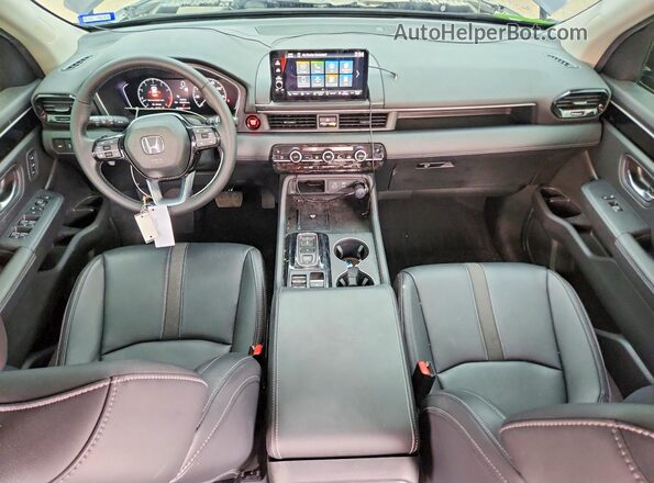 5FNYG2H43SB024010 2025 HONDA PILOT Black Widok deski rozdzielczej