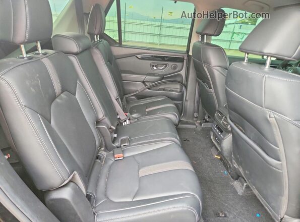 5FNYG2H43SB024010 2025 HONDA PILOT Black Widok tylnych siedzeń