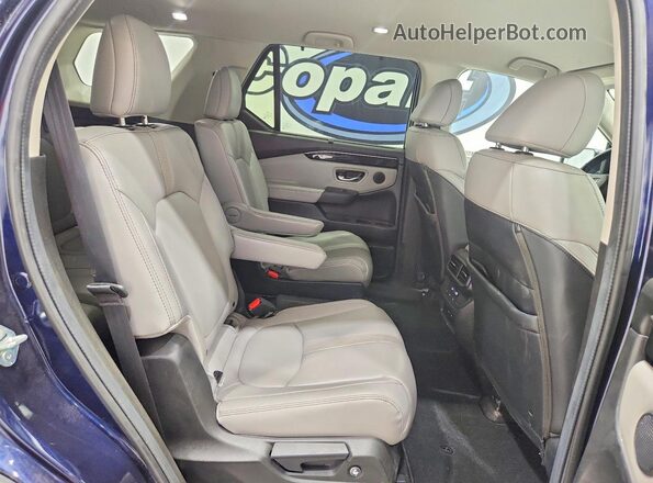 5FNYG2H56RB004465 2024 HONDA PILOT Blue Вид задньої частини салону