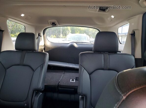 5FNYG2H71SB040975 2025 HONDA PILOT Blue Rear seats view
