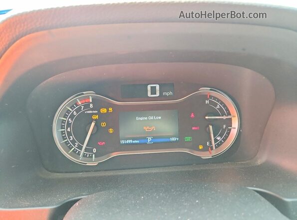5FPYK2F56HB001539 2017 HONDA RIDGELINE Серебряный Вид щитка приборов