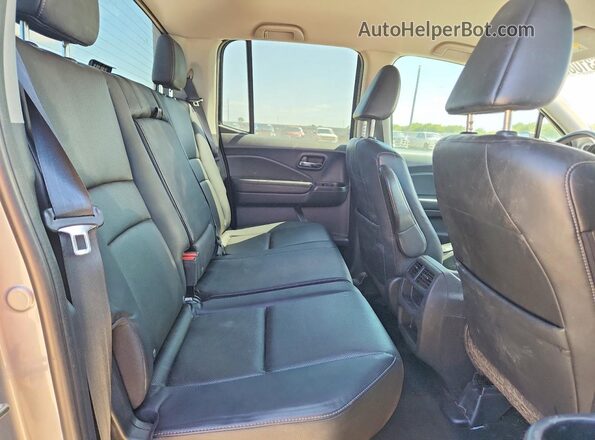 5FPYK2F56HB001539 2017 HONDA RIDGELINE Серебряный Вид задних сидений