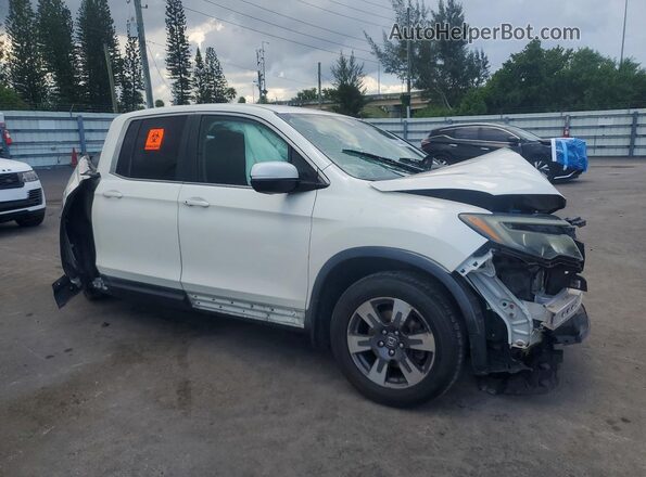 5FPYK2F58HB007584 2017 HONDA RIDGELINE Белый Передняя правая четверть