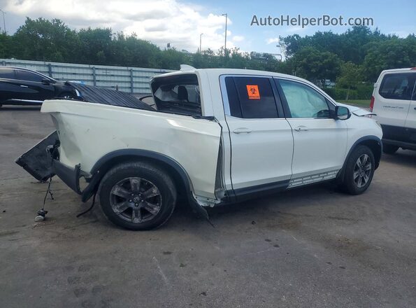 5FPYK2F58HB007584 2017 HONDA RIDGELINE Белый Задняя правая четверть