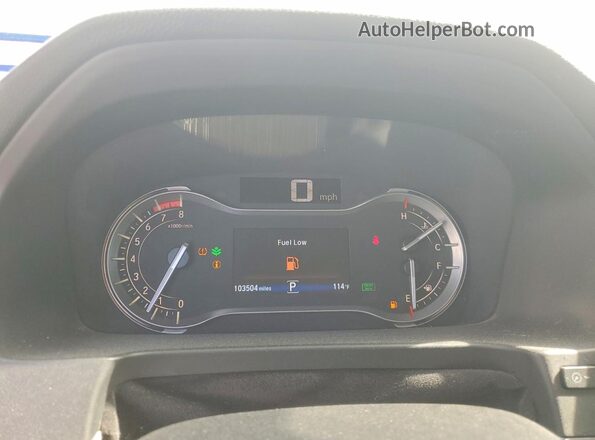 5FPYK2F6XKB003665 2019 HONDA RIDGELINE Серый Вид щитка приборов