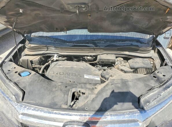 5FPYK2F6XKB003665 2019 HONDA RIDGELINE Серый Вид задней части салона
