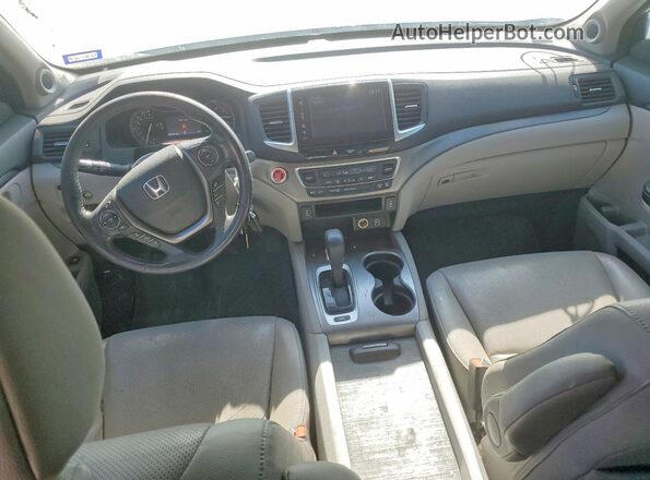 5FPYK2F6XKB003665 2019 HONDA RIDGELINE Серый Вид панели приборов