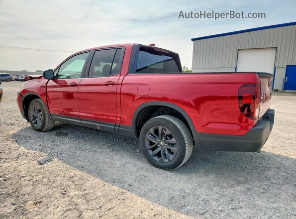 5FPYK3F11SB030909 2025 HONDA RIDGELINE Красный Задняя левая четверть
