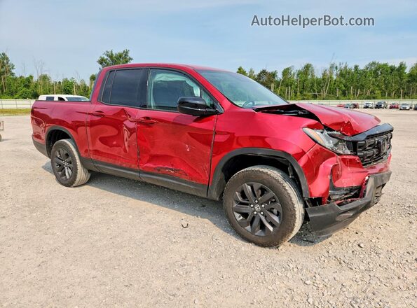 5FPYK3F11SB030909 2025 HONDA RIDGELINE Красный Передняя правая четверть