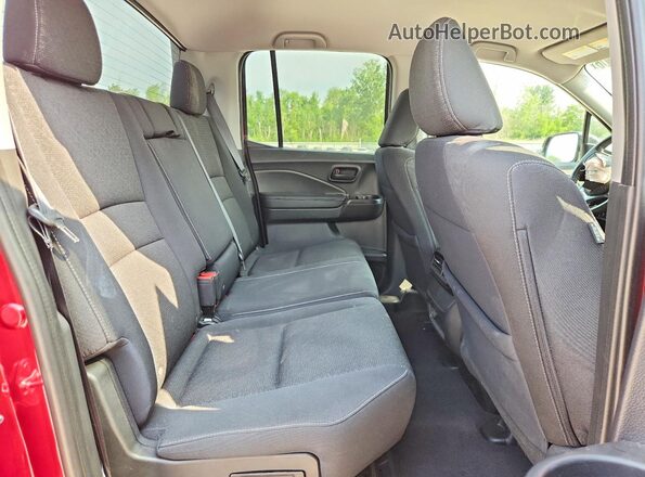 5FPYK3F11SB030909 2025 HONDA RIDGELINE Красный Вид задних сидений