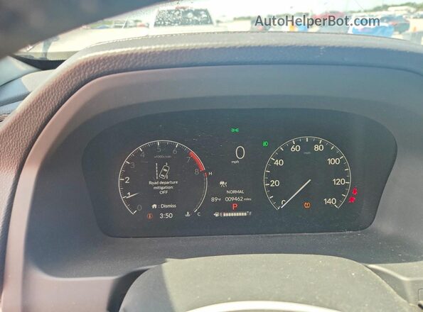 5FPYK3F21RB028192 2024 HONDA RIDGELINE Black Widok zestawu wskaźników