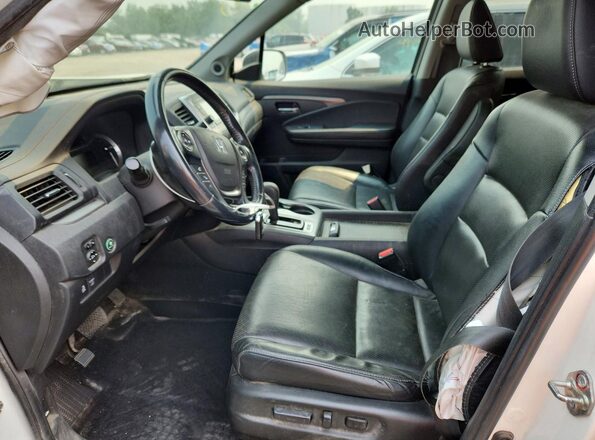 5FPYK3F52KB013930 2019 HONDA RIDGELINE White Widok wnętrza z przodu