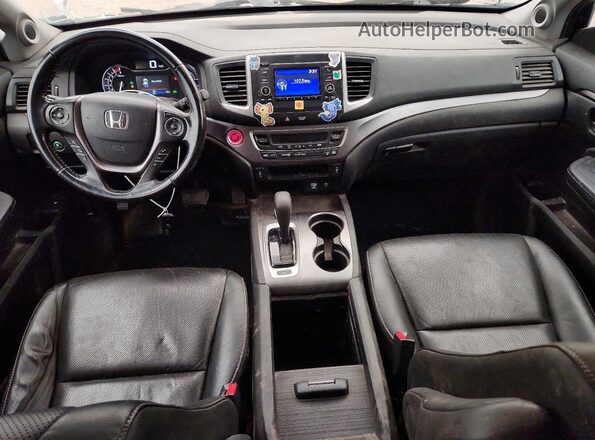 5FPYK3F52KB013930 2019 HONDA RIDGELINE White Widok deski rozdzielczej