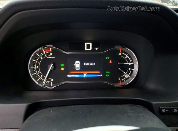 5FPYK3F52PB026393 2023 HONDA RIDGELINE Черный Вид щитка приборов