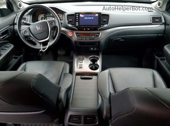 5FPYK3F52PB026393 2023 HONDA RIDGELINE Черный Вид панели приборов