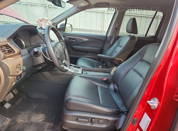 5FPYK3F54PB037167 2023 HONDA RIDGELINE Red Widok wnętrza z przodu