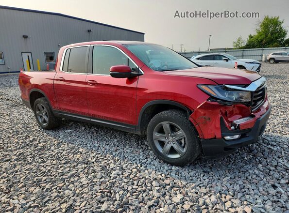 5FPYK3F54PB037167 2023 HONDA RIDGELINE Red Przód prawy
