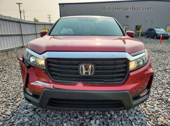 5FPYK3F54PB037167 2023 HONDA RIDGELINE Red Widok z przodu