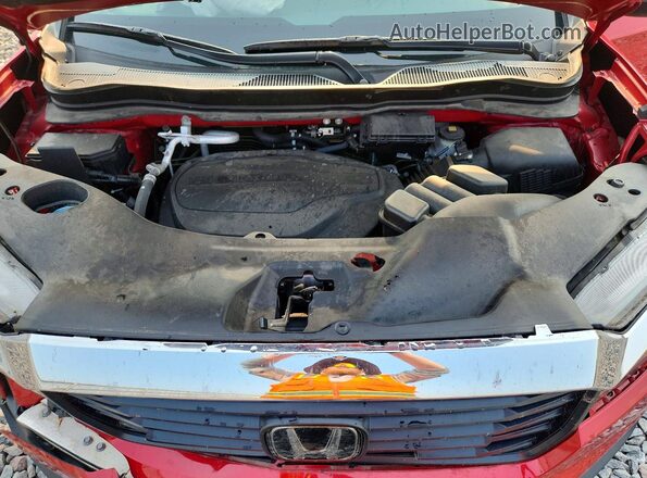 5FPYK3F54PB037167 2023 HONDA RIDGELINE Red Widok wnętrza z tyłu