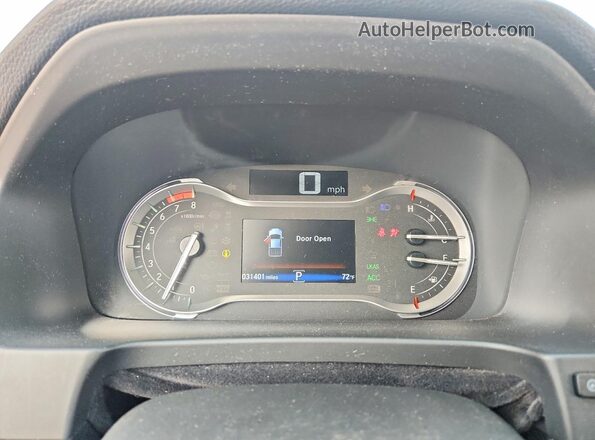 5FPYK3F54PB037167 2023 HONDA RIDGELINE Red Widok zestawu wskaźników