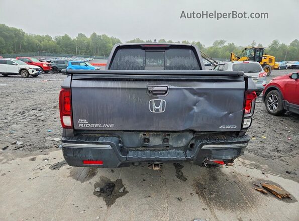 5FPYK3F55KB039552 2019 HONDA RIDGELINE Gray Вид ззаду