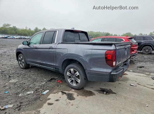5FPYK3F55KB039552 2019 HONDA RIDGELINE Gray Задня ліва чверть