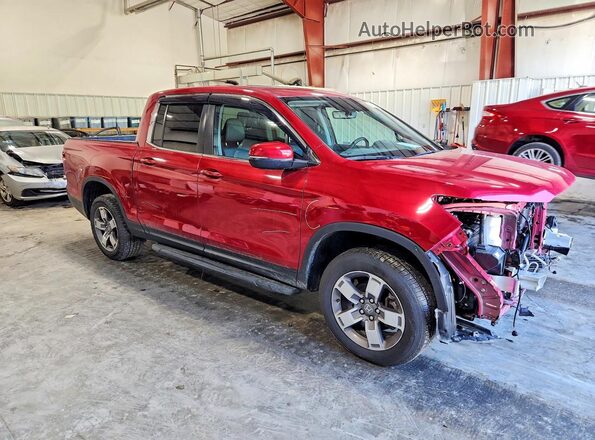 5FPYK3F59RB006855 2024 HONDA RIDGELINE Красный Передняя правая четверть