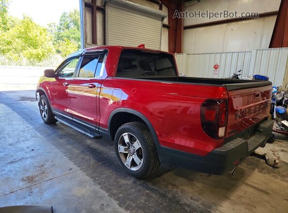 5FPYK3F59RB006855 2024 HONDA RIDGELINE Красный Задняя левая четверть