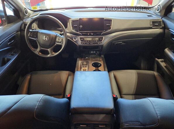 5FPYK3F59RB006855 2024 HONDA RIDGELINE Красный Вид панели приборов