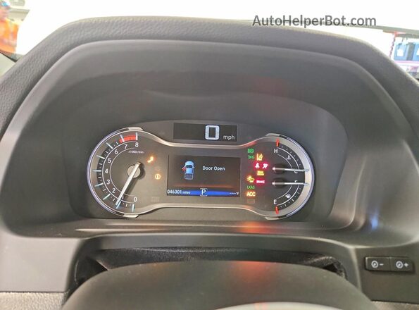 5FPYK3F5XPB004562 2023 HONDA RIDGELINE White Widok zestawu wskaźników