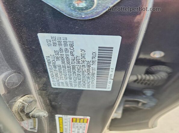 5FPYK3F5XPB011317 2023 HONDA RIDGELINE Gray Widok komory silnika