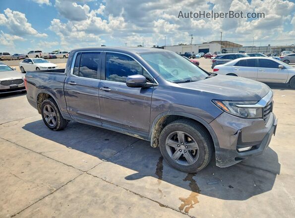 5FPYK3F5XPB011317 2023 HONDA RIDGELINE Gray Przód prawy