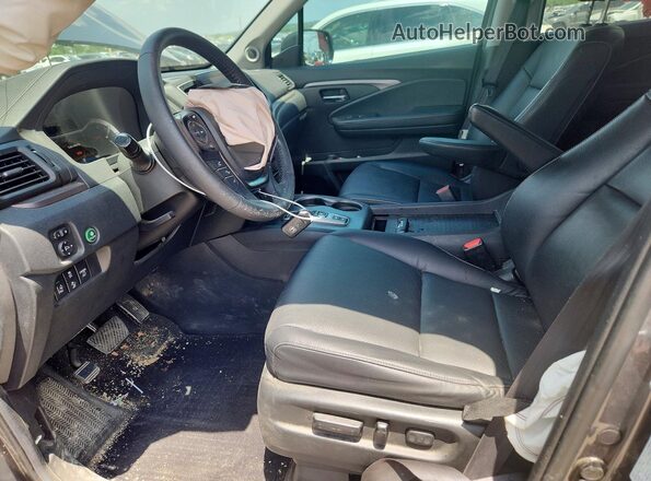 5FPYK3F5XPB011317 2023 HONDA RIDGELINE Gray Widok wnętrza z przodu