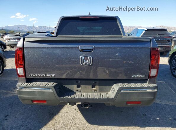 5FPYK3F65HB001465 2017 HONDA RIDGELINE Gray Widok z tyłu