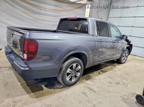 5FPYK3F65HB023692 2017 HONDA RIDGELINE Gray Trasero derecho