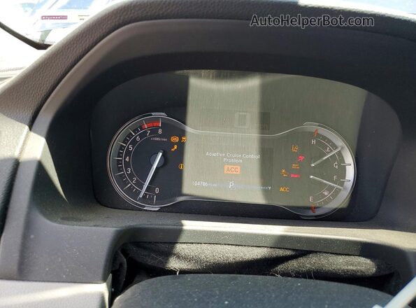 5FPYK3F70HB004461 2017 HONDA RIDGELINE Синий Вид щитка приборов