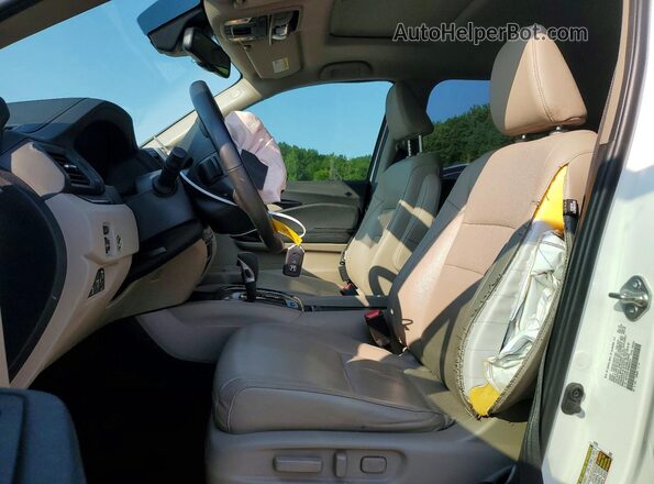 5FPYK3F70KB033241 2019 HONDA RIDGELINE Белый Вид салона спереди