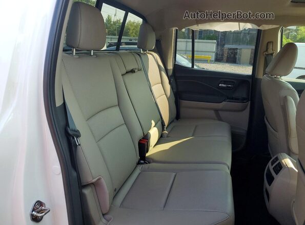 5FPYK3F70KB033241 2019 HONDA RIDGELINE Белый Вид задних сидений