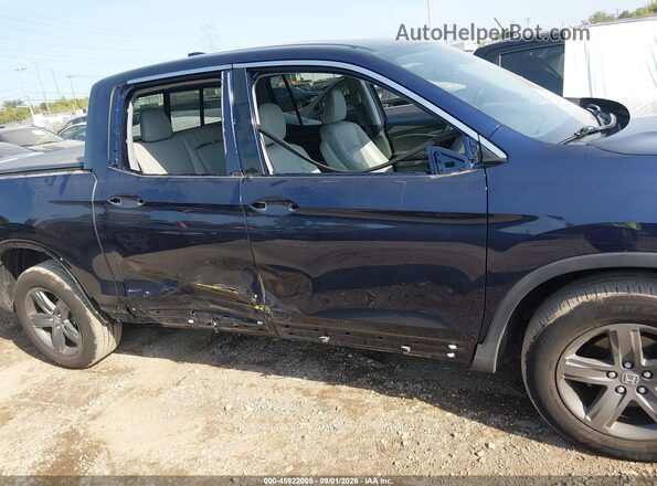 5FPYK3F76PB023773 2023 HONDA RIDGELINE Blue Vista frontal