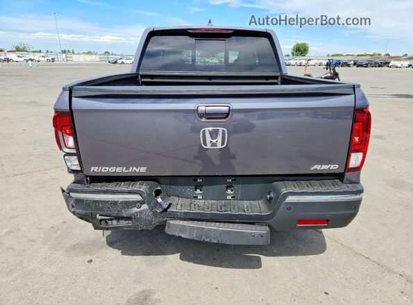 5FPYK3F77LB022173 2020 HONDA RIDGELINE Серый Вид сзади