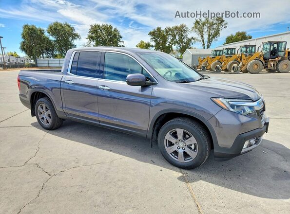 5FPYK3F77LB022173 2020 HONDA RIDGELINE Серый Передняя правая четверть