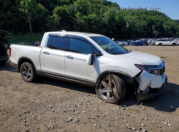5FPYK3F77NB035038 2022 HONDA RIDGELINE White წინა მარჯვენა