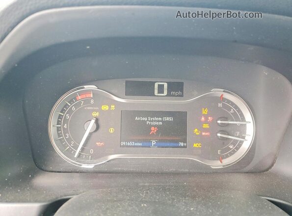 5FPYK3F79LB008422 2020 HONDA RIDGELINE Серебряный Вид щитка приборов
