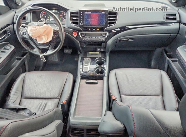 5FPYK3F80PB042697 2023 HONDA RIDGELINE Черный Вид панели приборов